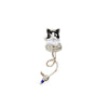 Alloy Women's Brooch With Flower Pattern And Electroplating Process Natural Style