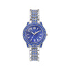 Alloy Women's Casual Allmatch Watch With Roman Pattern And Diamondencrusted Round Dial
