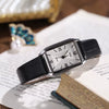 Alloy Women's Casual Quartz Watch With Rectangle Dial And Waterproof Function