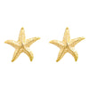 Alloy Women's Exaggerated Animal Style Geometric Starfish Electroplated Earrings