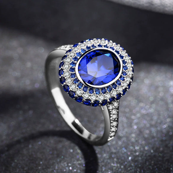 Alloy Women's Geometric Diamond Ring