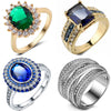 Alloy Women's Geometric Diamond Ring
