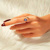 Alloy Women's Ring With Cartoon Characters And Diamond Design Retro Fashion Style Creative And Simple