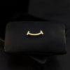 Alloy Women's Smiley Face Electroplated Brooch Lapel Pin Cardigan Pin Buckle Personality Trend Exquisite Accessory