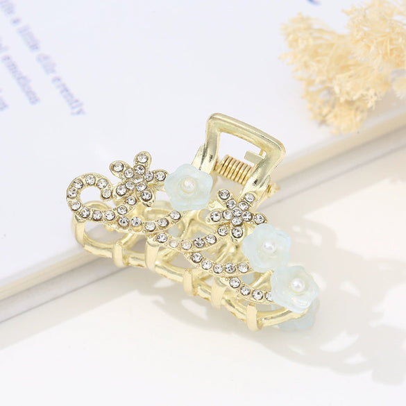 Alloy Women's Summer Flower Hairpin With Baking Paint Design