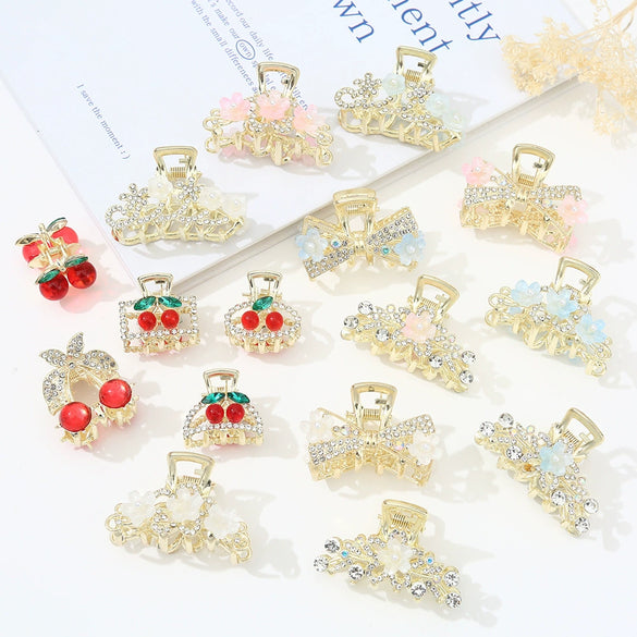 Alloy Women's Summer Flower Hairpin With Baking Paint Design