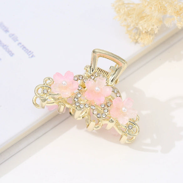 Alloy Women's Summer Flower Hairpin With Baking Paint Design