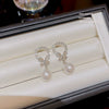 Alloy Women's Sweet Animal Pattern Earrings Set With Pearls