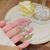 Alloy Women's Sweet Animal Pattern Earrings Set With Pearls