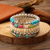 Alloy Wood Beads Beaded Accessories Retro Animal Style Unisex Bracelet