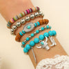 Alloy Wood Beads Beaded Accessories Retro Animal Style Unisex Bracelet
