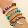 Alloy Wood Beads Beaded Accessories Retro Animal Style Unisex Bracelet