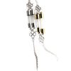 Alloy Woven Bracelet With Four Leaf Clover Dandelion Dried Flower Animals And Zodiac Pattern