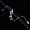 Alloy Woven Bracelet With Four Leaf Clover Dandelion Dried Flower Animals And Zodiac Pattern