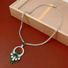 Alloy Zircon Butterfly Water Drop Earrings And Necklace Set Electroplated Highend Fashion Jewelry For Women
