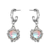 Alloy Zircon Geometric Star Tassel Women's Earrings Light Luxury Niche Ins Sweet Cool Highend