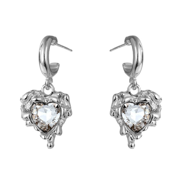 Alloy Zircon Geometric Star Tassel Women's Earrings Light Luxury Niche Ins Sweet Cool Highend