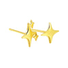 Alloy Zircon Geometric Star Tassel Women's Earrings Light Luxury Niche Ins Sweet Cool Highend
