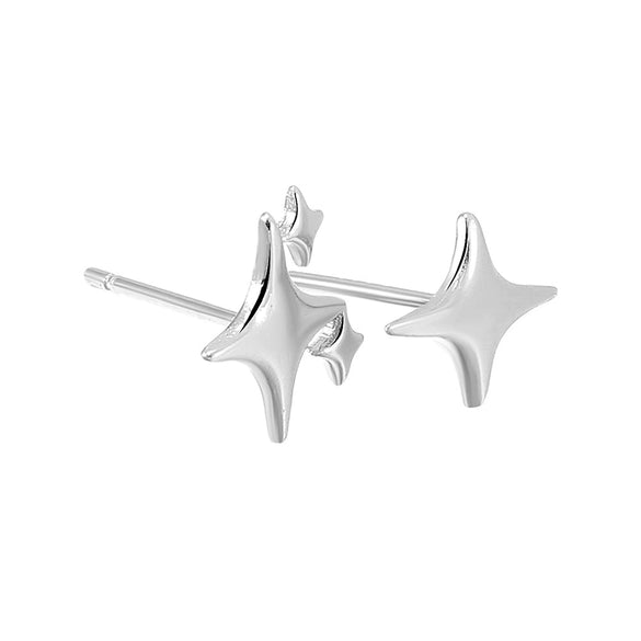 Alloy Zircon Geometric Star Tassel Women's Earrings Light Luxury Niche Ins Sweet Cool Highend