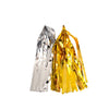 Aluminum Foil Tassel Flower Metal Foil Light Tassel Flag Children's Party Room Decorations