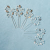 Ancient Style Pearl Drop Shape U Shaped Hair Pin Bridal Updo Headdress Wedding Hair Accessory For Women
