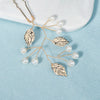 Ancient Style Pearl Drop Shape U Shaped Hair Pin Bridal Updo Headdress Wedding Hair Accessory For Women