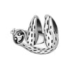 Animal Charm Hanging Bead Jewelry With Bracelet Piece White Copper Silver Plated Dripping Oil