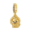 Animal Charm Hanging Bead Jewelry With Bracelet Piece White Copper Silver Plated Dripping Oil