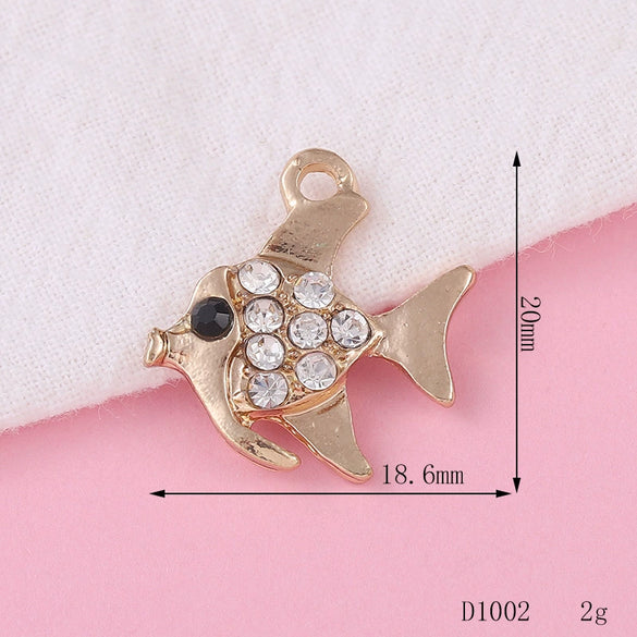 Animal Jewelry Alloy Handmade Electroplated Accessories