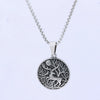 Animal Shape Geometric Stainless Steel Pendant Necklace With Polishing Treatment