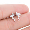 Animal Stainless Steel Electroplated Earrings
