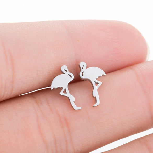 Animal Stainless Steel Electroplated Earrings