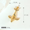 Animal Style Copper Electroplated Sea Life Pendant Necklace Bracelet Earrings Accessories