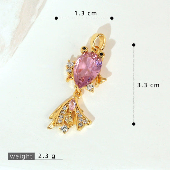 Animal Style Copper Electroplated Sea Life Pendant Necklace Bracelet Earrings Accessories