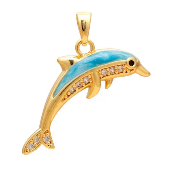 Animal Style Copper Electroplated Sea Life Pendant Necklace Bracelet Earrings Accessories