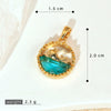 Animal Style Copper Electroplated Sea Life Pendant Necklace Bracelet Earrings Accessories