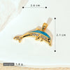Animal Style Copper Electroplated Sea Life Pendant Necklace Bracelet Earrings Accessories
