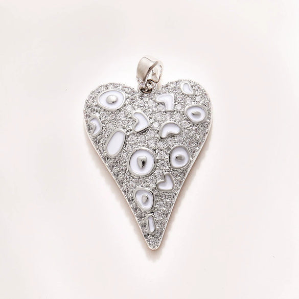 Animal Style Copper Platinum Plated Starfish Conch Love Jewelry Accessories Pendant With Zircon Eyes Turtle Wings Earrings Necklace Pendant