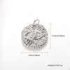 Animal Style Copper Platinum Plated Starfish Conch Love Jewelry Accessories Pendant With Zircon Eyes Turtle Wings Earrings Necklace Pendant