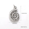 Animal Style Copper Platinum Plated Starfish Conch Love Jewelry Accessories Pendant With Zircon Eyes Turtle Wings Earrings Necklace Pendant