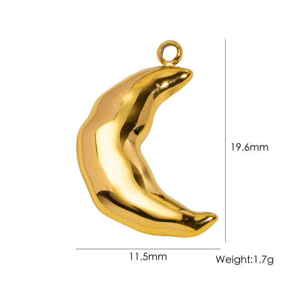 Animal Style Stainless Steel Ocean Element Pendant Necklace And Bracelet Accessories With Electroplating Process