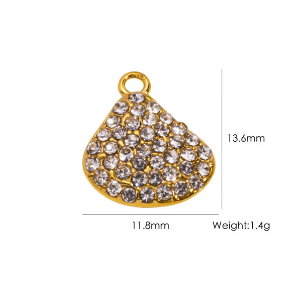 Animal Style Stainless Steel Ocean Element Pendant Necklace And Bracelet Accessories With Electroplating Process