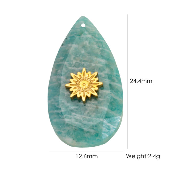 Animal Style Stainless Steel Ocean Element Pendant Necklace And Bracelet Accessories With Electroplating Process