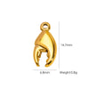Animal Style Stainless Steel Ocean Element Pendant Necklace And Bracelet Accessories With Electroplating Process