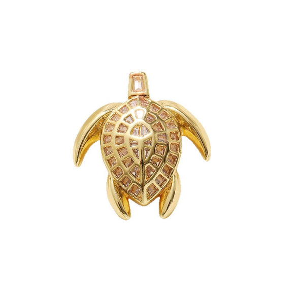 Animal Zodiac Star Pattern Zircon Inlaid Copper Bracelet Pendant Accessories With Colorpreserving And Oildropping Technology