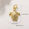 Animal Zodiac Star Pattern Zircon Inlaid Copper Bracelet Pendant Accessories With Colorpreserving And Oildropping Technology