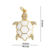 Animal Zodiac Star Pattern Zircon Inlaid Copper Bracelet Pendant Accessories With Colorpreserving And Oildropping Technology