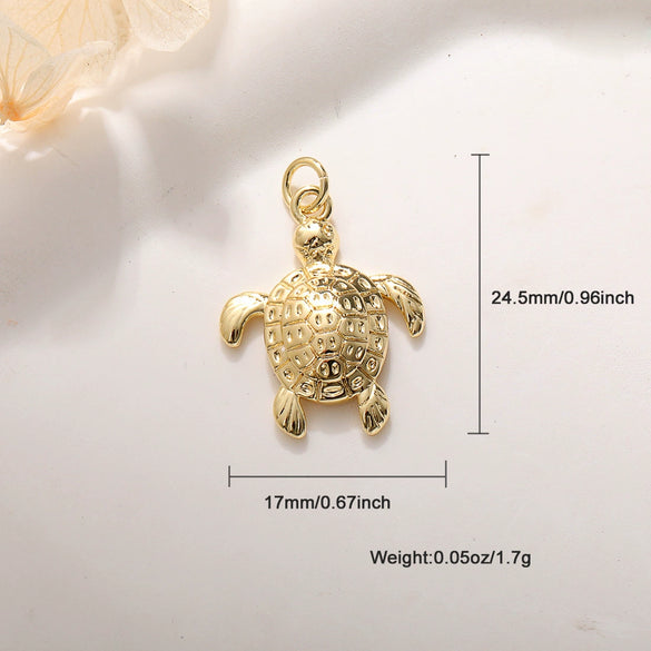 Animal Zodiac Star Pattern Zircon Inlaid Copper Bracelet Pendant Accessories With Colorpreserving And Oildropping Technology