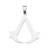 Anime Assassin's Creed Stainless Steel Sickle Military Pendant With Sweater Chain Electroplated