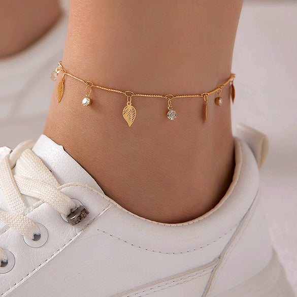 Anklet Alloy Geometric Simple Unisex